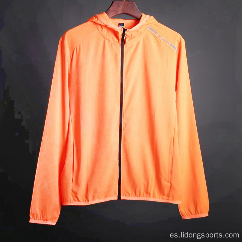 Jackets de primavera al por mayor Deportes secos rápidos chaquetas al aire libre