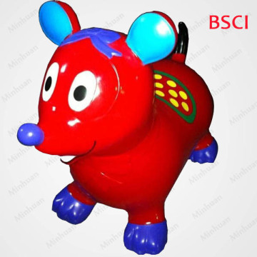 animal inflated ride on hop jumping bouncer ball