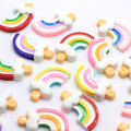 Coloré Popsicle résine Flatback Cabochon perles Simulation alimentaire bricolage artisanat accessoire filles boucle d&#39;oreille pendentifs recherche de bijoux