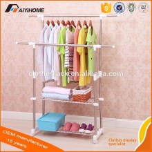 Carbon Steel,metal Material and 4 Wheel black horse racking