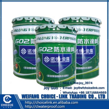 for swimming pool single-part moisture-cured PU waterproof coating