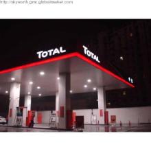 LED canopy uniform distribution of light.