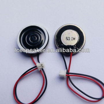 20mm 8ohm 1W small waterproof mylar speaker