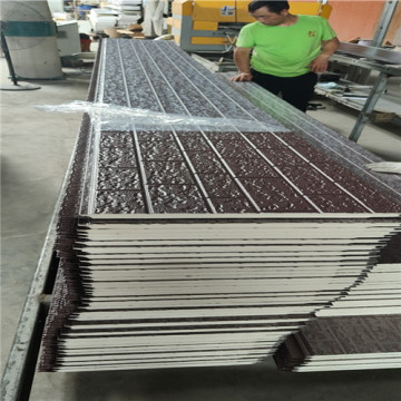 Insulation metal PU sandwich wall panel