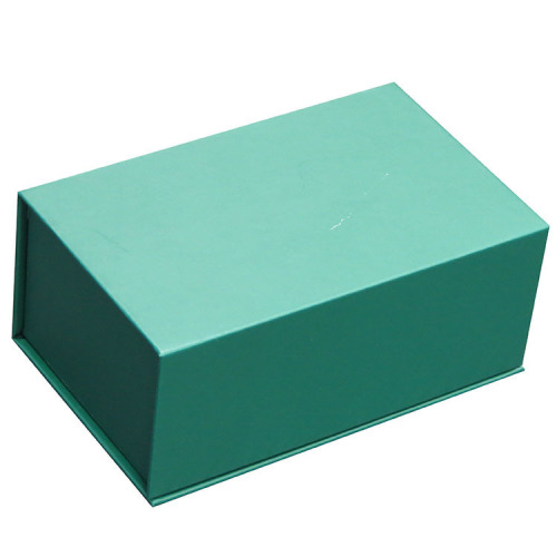 चुंबक के साथ चुंबकीय हरी कस्टम पैकिंग मोमबत्ती बॉक्स