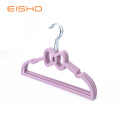 Gancio floccato in velluto rosa EISHO Butterfly