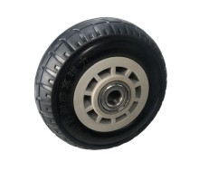 8 inch solid rubber wheel solid rubber wheels 1/64 rubber wheels tire
