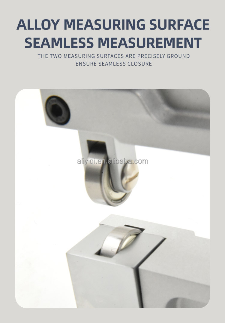 Metal Continuous Micrometer Thickness Gauge with Digital Display Grating Continuous Micrometer