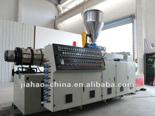 conical twin screw extruder for pvc/wpc