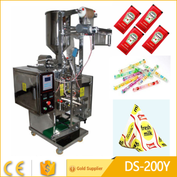 Automatic filling and packaging 100gram strip jelly packing machine