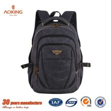 Wholesale new design canvas back pack teenage