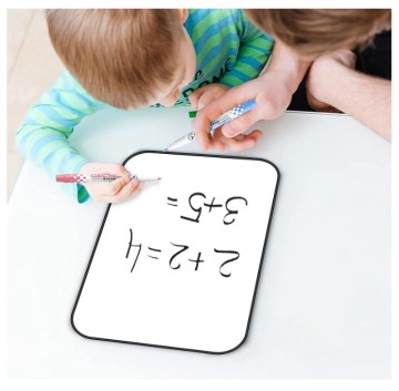 kids writing portable double side whiteboard lapboard