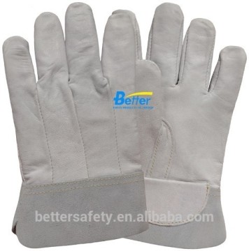 Argon Welding White Goatskin Leather Work Glove Discount