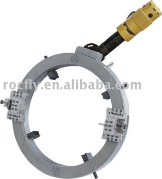 electric pneumatic pipe groove machine