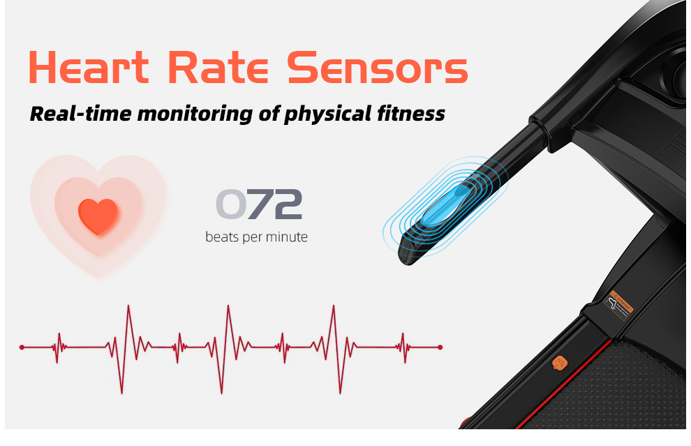 CP-A5 Heart Rate, MP3, USB, Silicone oil easy refilling, Hi-Fi Speaker, iPad holder, Hydraulic Soft-drop System