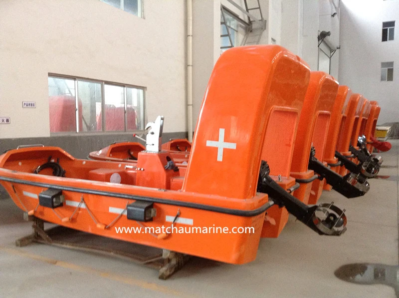 Fast Rescue Boat with Single Arm Type Davit