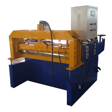 Cut to pieces roll forming machine