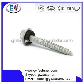 Hexagon Type 17 Self Drilling Roofing Screws for Timber