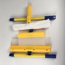 Telescopic Window Cleaner Car Silicone Squeegee
