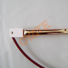 gold plating halogen heating lamp