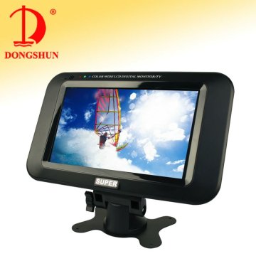 DS-702C 7 inch lcd car monitor with tv / car lcd tv monitor for car