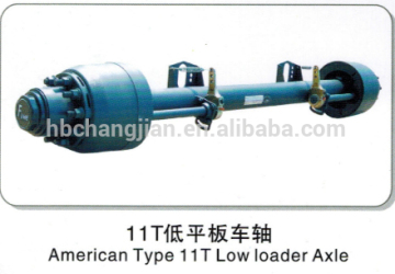 Changjian American Type 11T Low Loader Axle