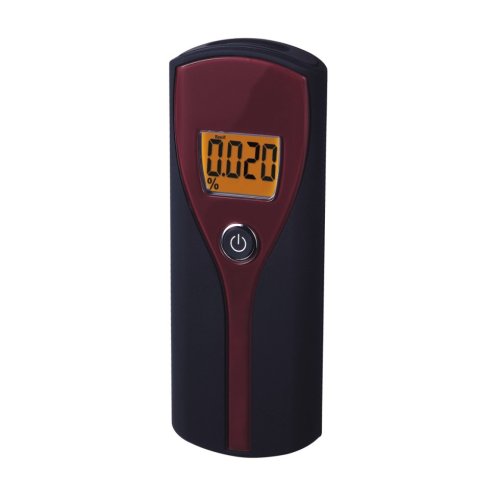 Portable Digital Breathalyzer Alcohol Tester With 3v Power Torch Function