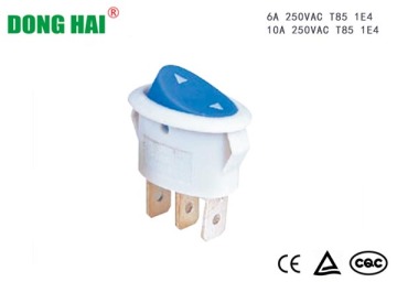 Rocker Switch White Housing Push Button10A