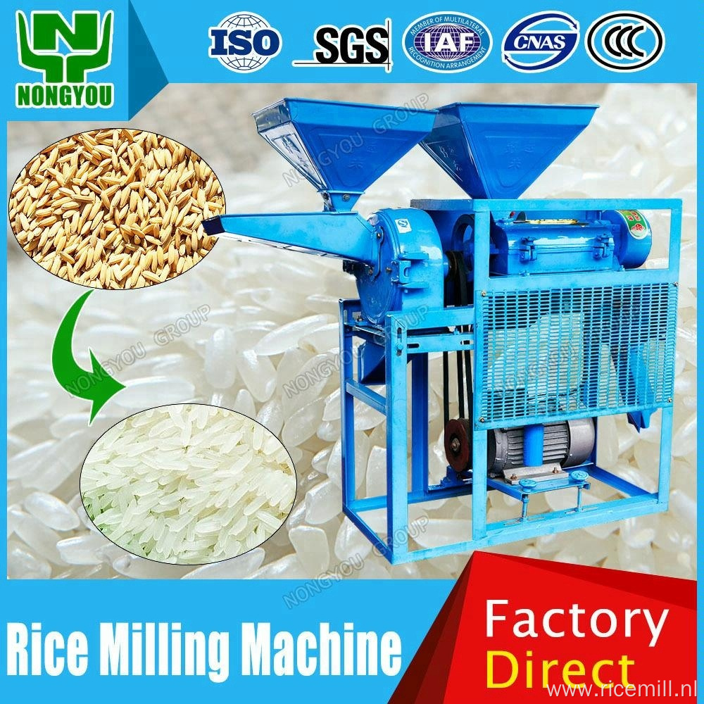 Mini Rice miller Thresher Polishing Machine
