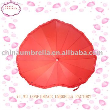 Fashion special heart shape umbrella