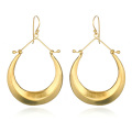 Gold earring drop voor vrouwen