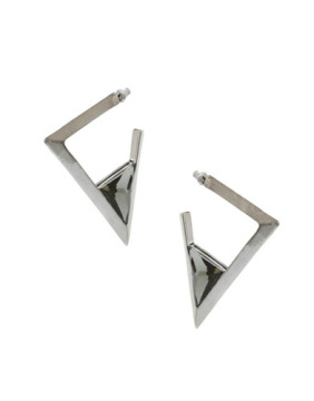 Newly designed silver stud earrings