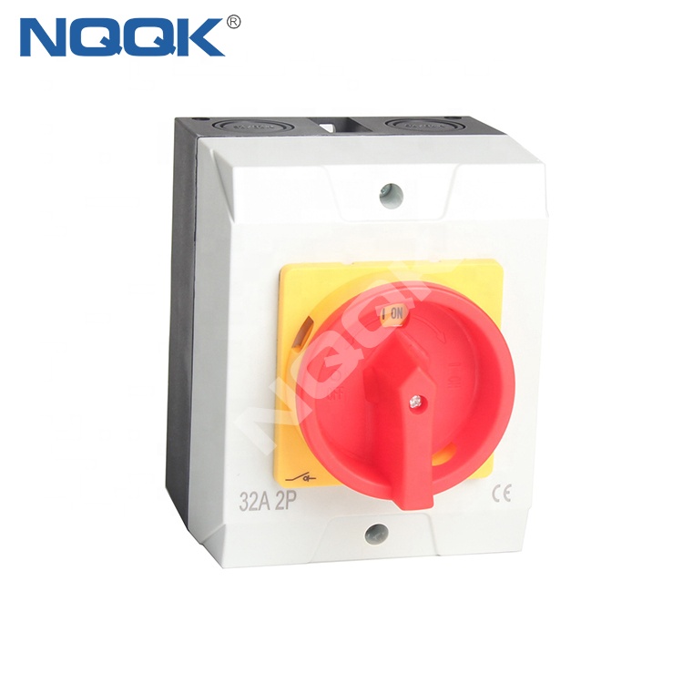 Sealed power cut-off switch