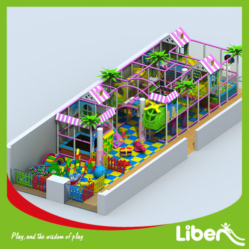 Huge indoor amusement playground