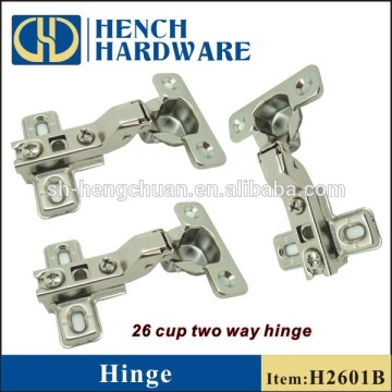 26mm cup mini cabinet two way cheap hinges