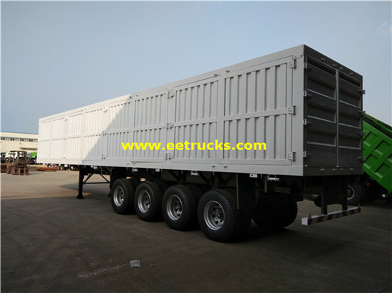 50 Ton Bulk Cargo Transport Truck Trailers