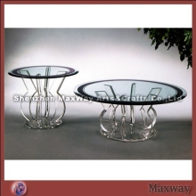 Elegant Round Acrylic Coffee Tables