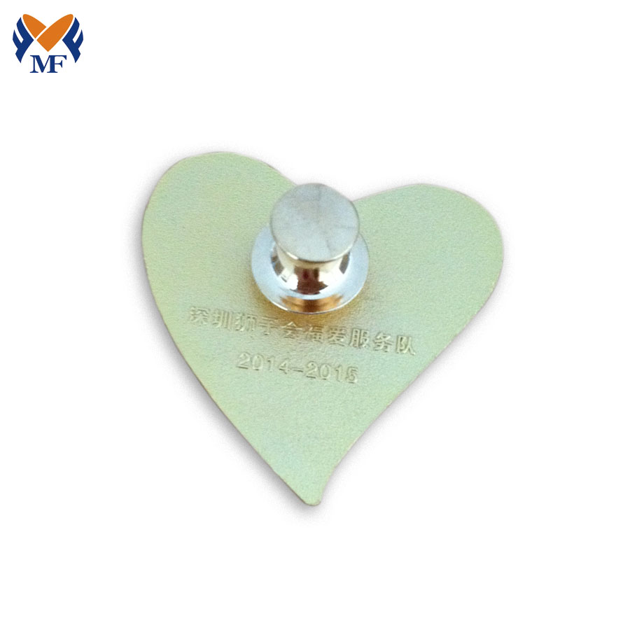 Gold Heart Pin