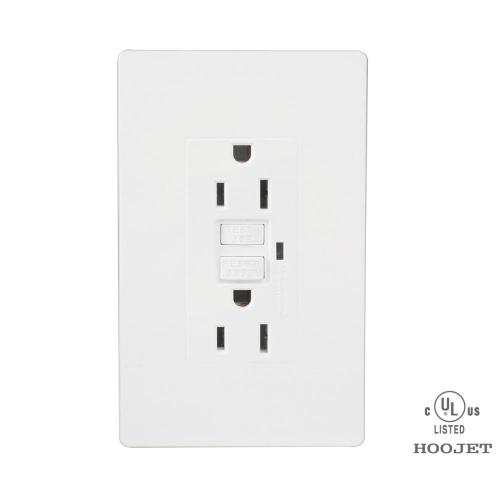 Tamper-Resistant Receptacle Outlet With LED Indicator