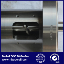 extruder screw and barrel for PP