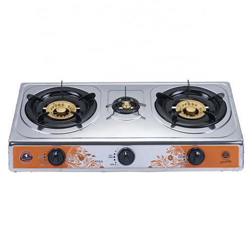 Periuk LPG Kompor Gas Butterfly Three Burner