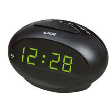 Lighted digital clock with alarm function