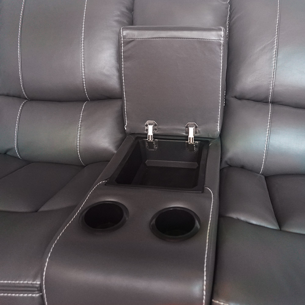 New style hot selling leather sectional sofa recliner sofa
