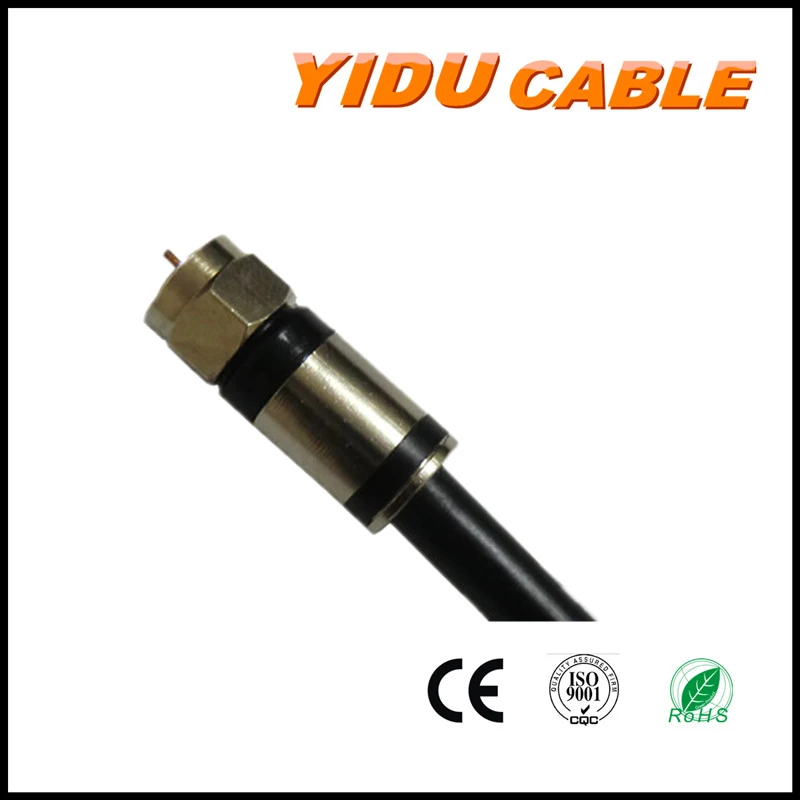 TV Antenna Connector Cable 75ohm RG6 F Connector Coax Coaxial Cable