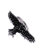 Fashion bijoux american eagle silver ring for men