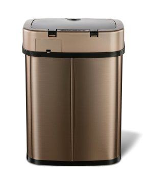 12L Household Stainless Steel Electronic Sensor Dustbin