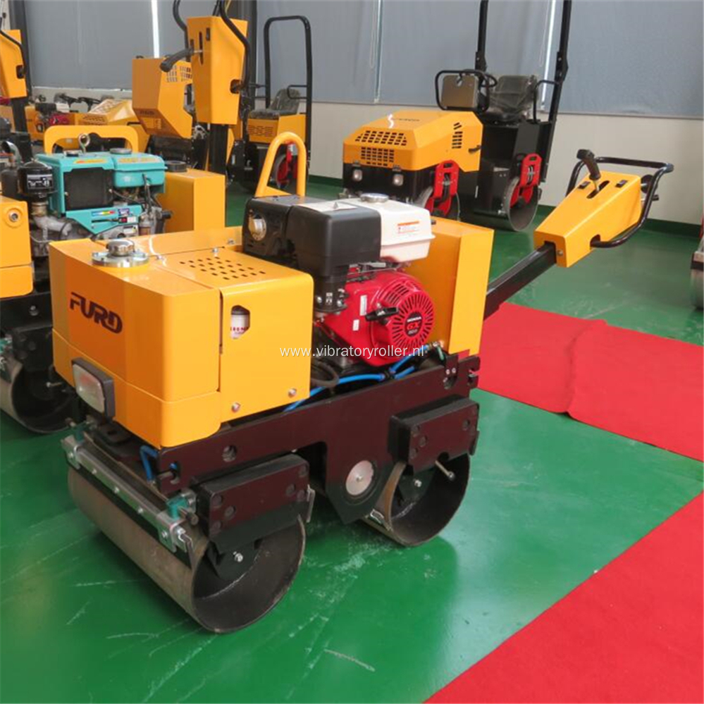 800Kg Double Drum Manual Road Roller Compactor