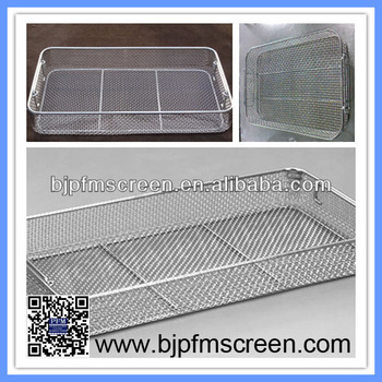Stainless Steel Wire Mesh Trays And Wire Baskets