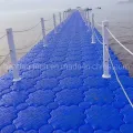 HMW HDPE Plastic Magic Floating Dock untuk Perahu