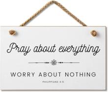 Farmhouse Style Bible Verse Wall Decor